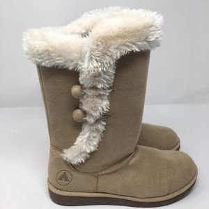 Airwalk Women’s Hightop Cute Winter Boots W/ Fur